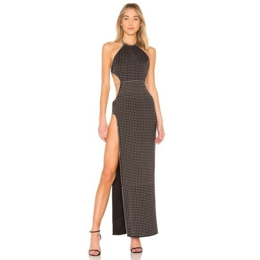 NBD Do Not Disturb Gown in Black
